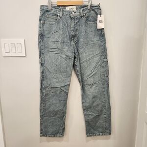 BDG Urban Outfitters Men’s 30x30 Blue Carpenter Straight Leg Workwear Jeans NWT